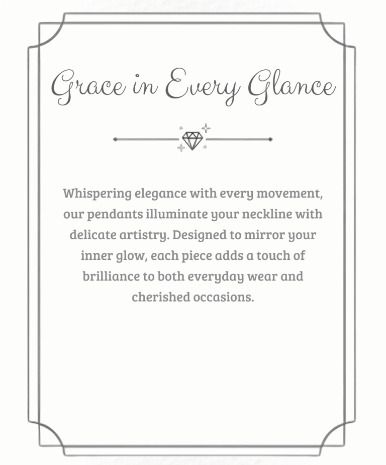 Diamond Pendent Card