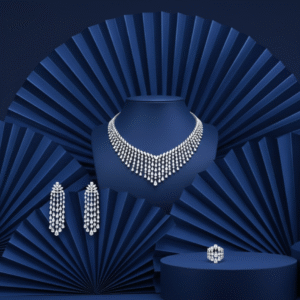 real Diamond bridal jewellery set